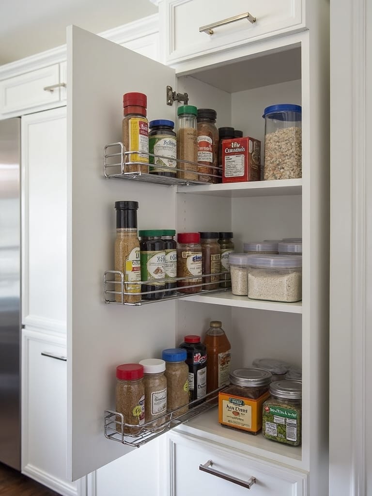 efficient versatile customizable kitchen cabinet storage