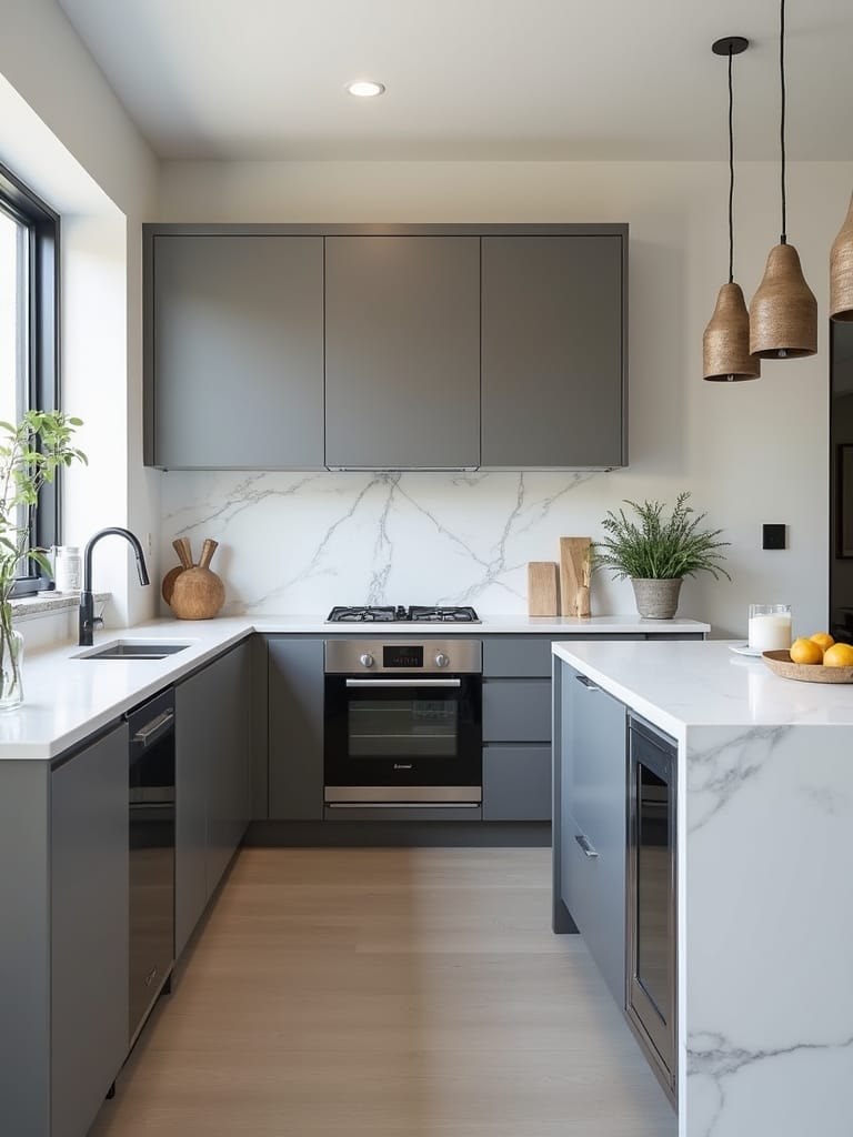 elegant modern kitchen designs