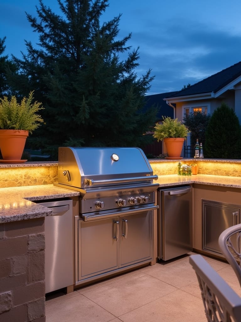 elegant outdoor kitchen ideas