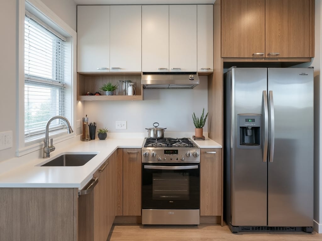 ergonomic workflow kitchen work triangle