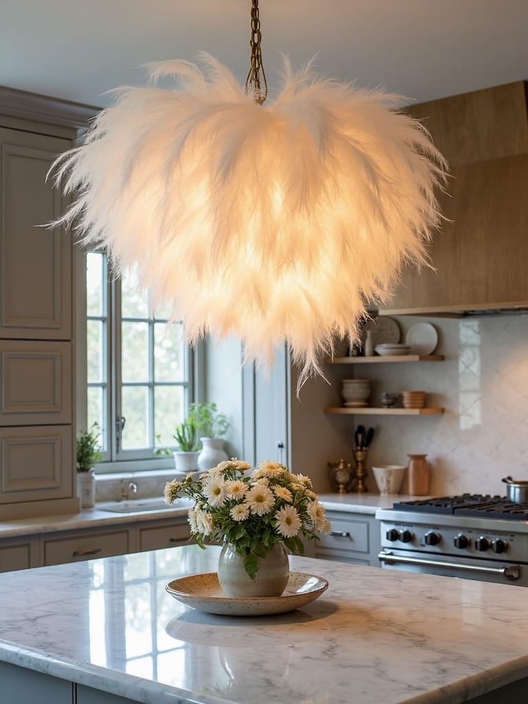 ethereal boho chic captivating kitchen chandeliers