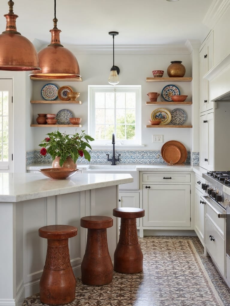 exotic boho kitchen moroccan sanctuary