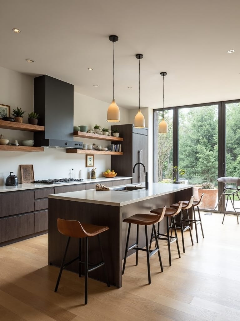 functional open kitchen design