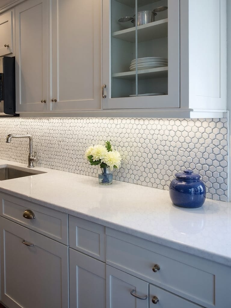 geometric kitchen backsplash tile patterns