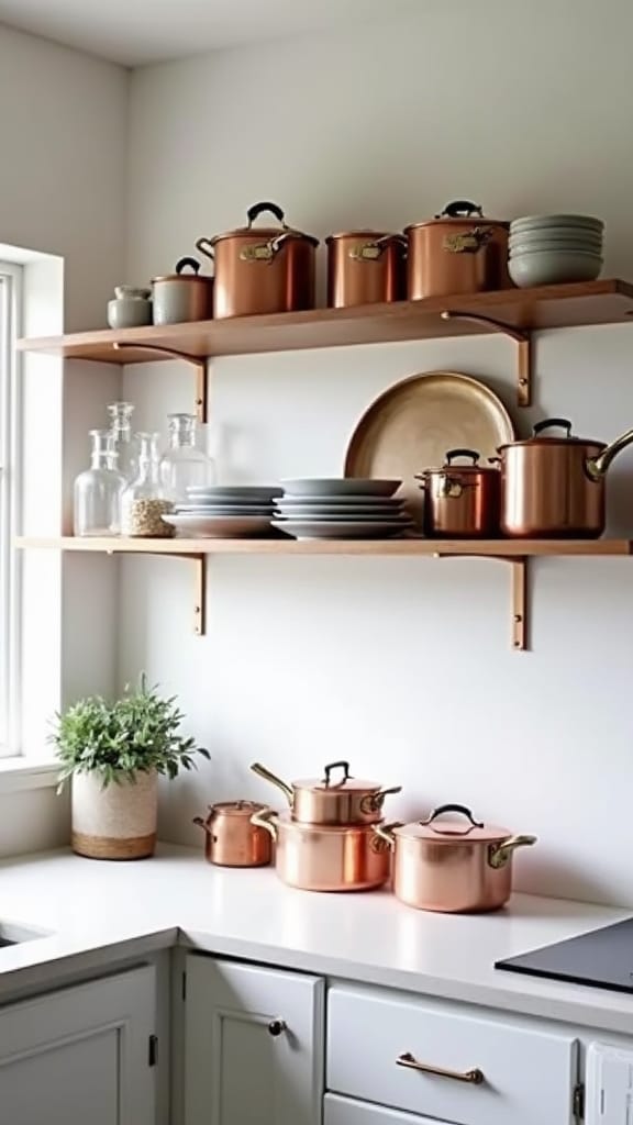 kitchen shelves organization ideas