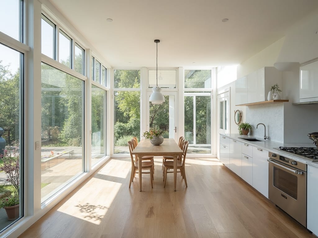 maximize natural light in open spaces