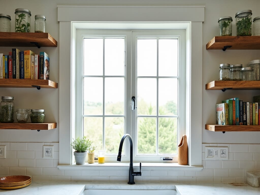 maximize vertical kitchen storage space