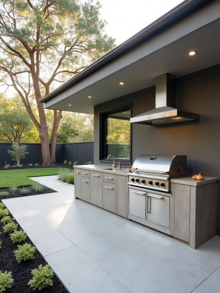 modern outdoor kitchen designs