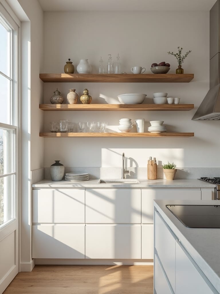 open light airy uncluttered