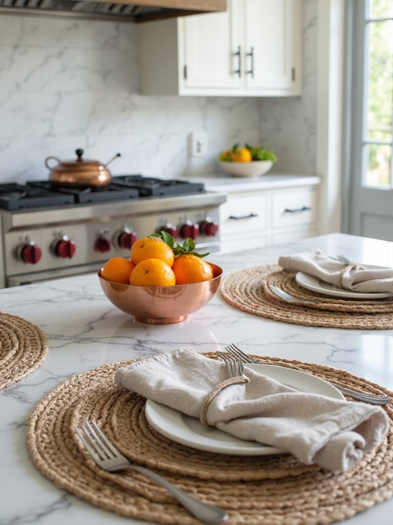 organic earthy boho chic textile layering