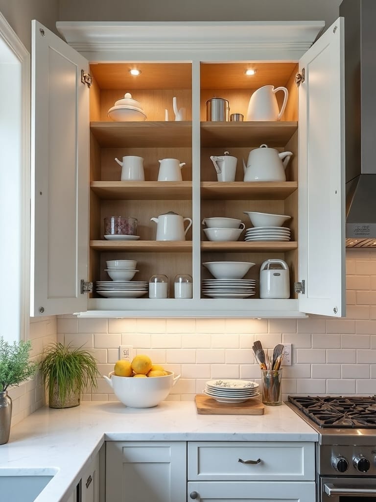 organize kitchen by use frequency