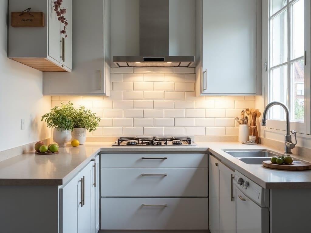 reflective minimalist spacious coordinated
