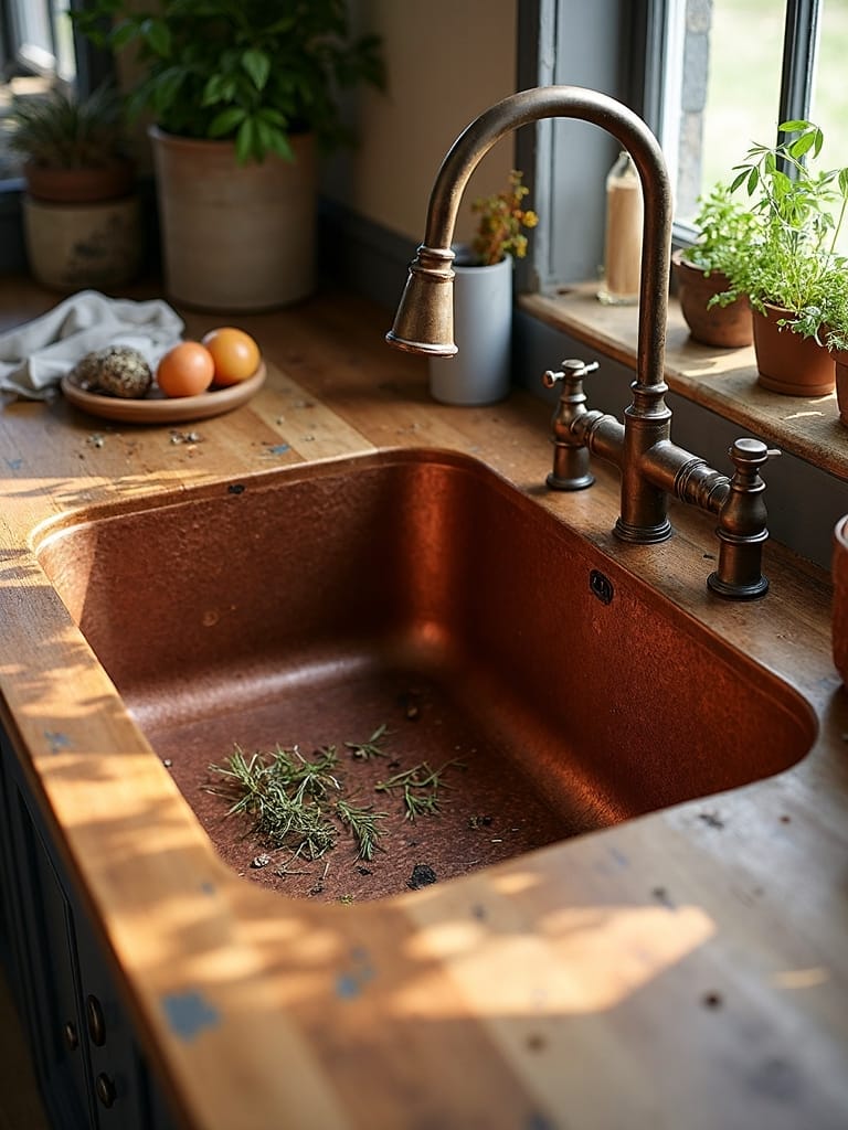 rustic charm antimicrobial copper elegance