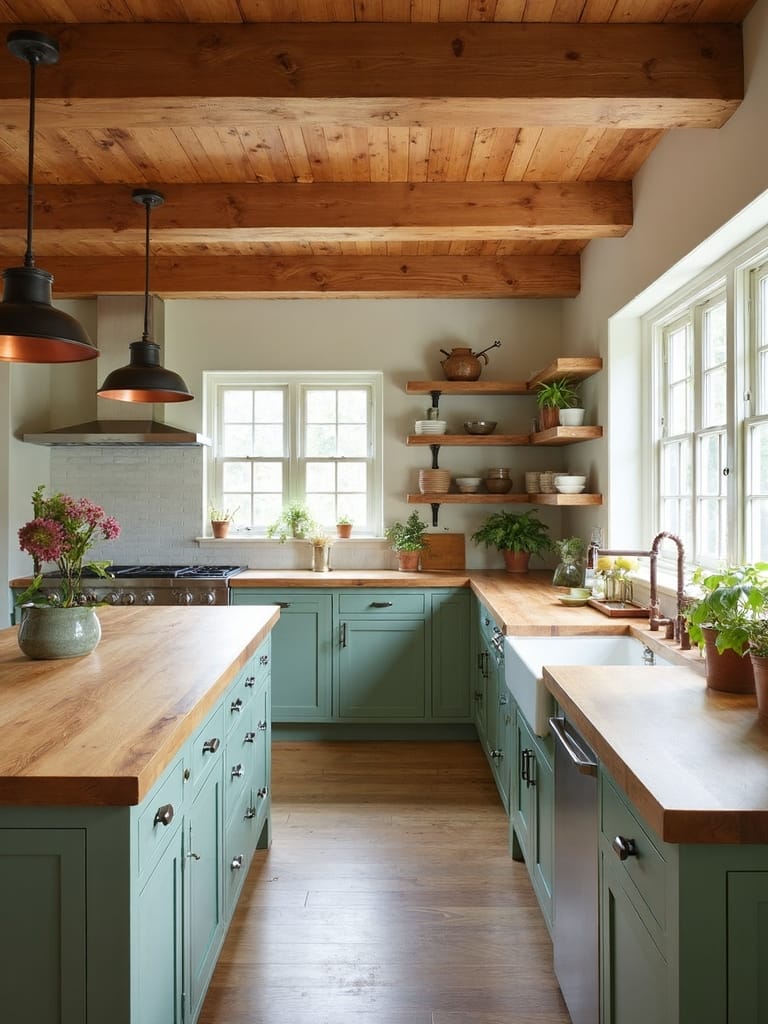 rustic earthy organic farmhouse