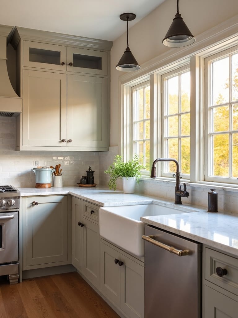 rustic inviting farmhouse atmosphere