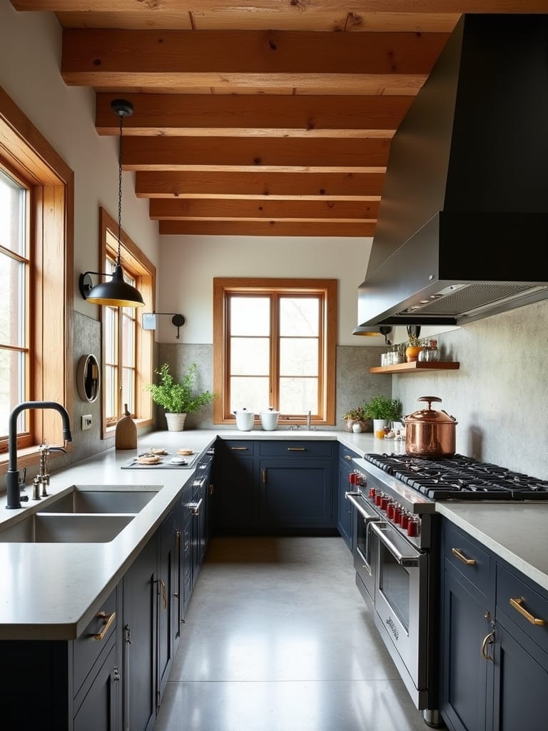 rustic meets modern design