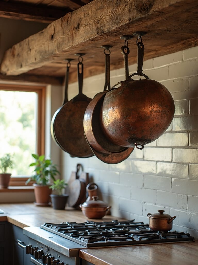 rustic practical farmhouse storage