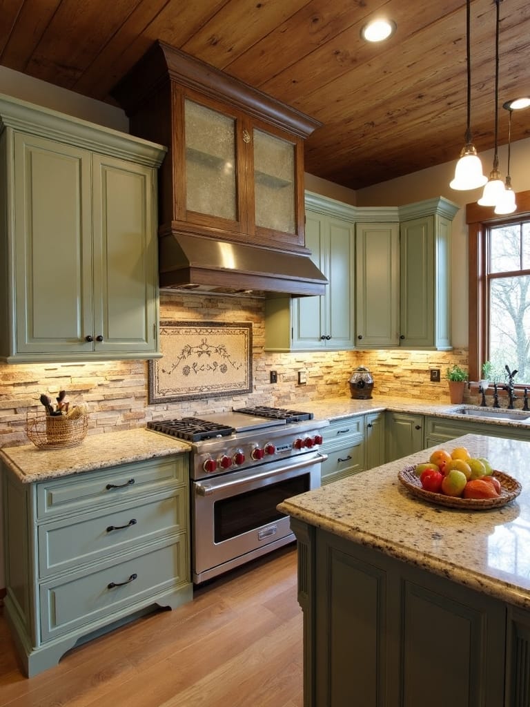 rustic tranquil organic cottage inspired