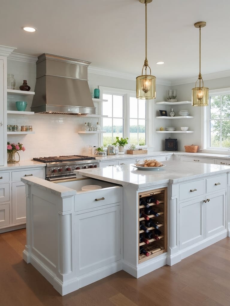 storage enhancing kitchen islands