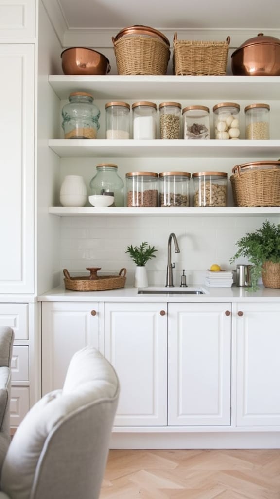 stylishly organized kitchen aesthetic ideas