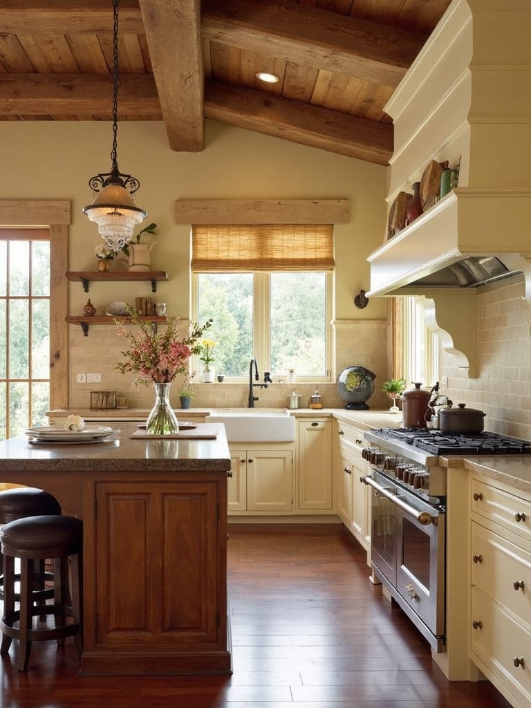 timeless rustic kitchen style
