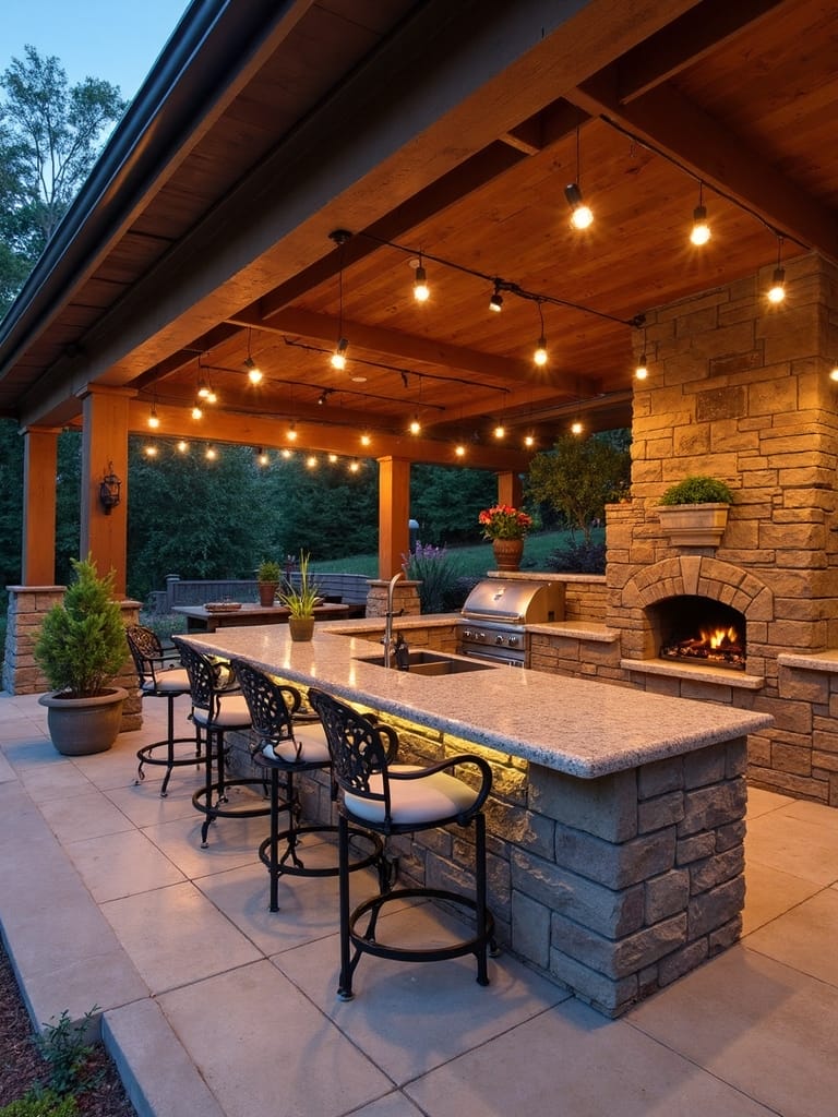 versatile outdoor entertainment spaces