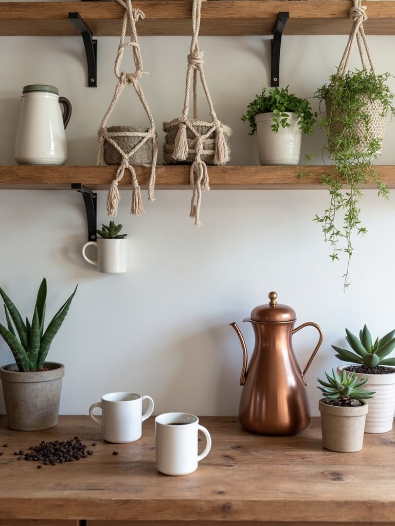 vintage inspired bohemian coffee sanctuary