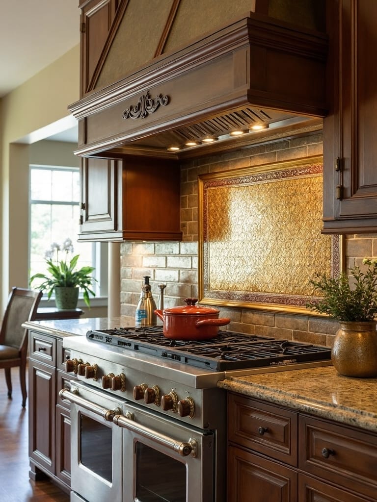 vintage mirrors elevate kitchens elegantly