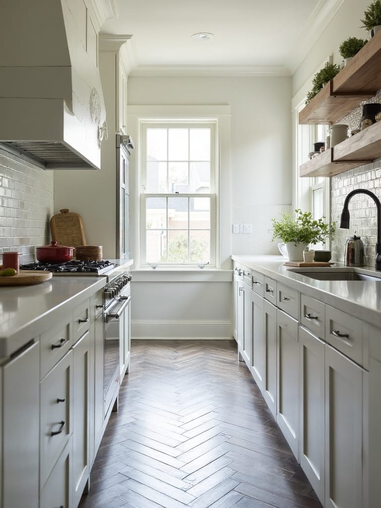 visual depth enhancing backsplash patterns