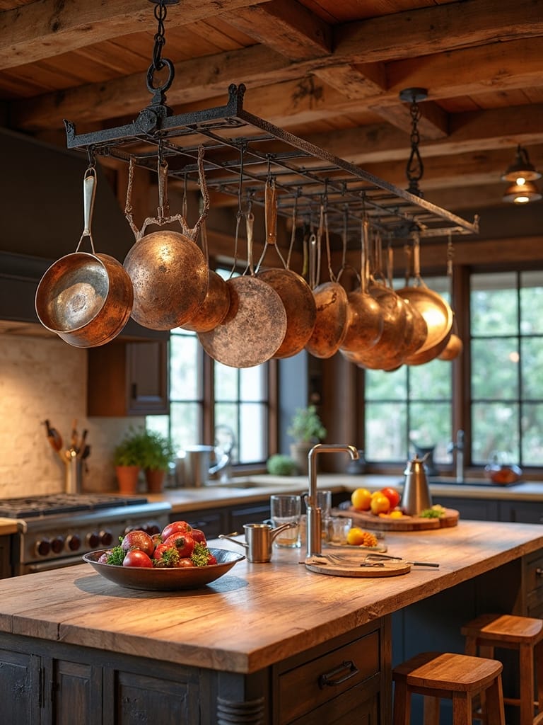 warm inviting vintage copper sanctuary
