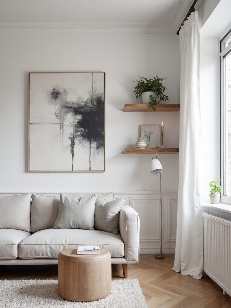 balanced minimalist wall decor