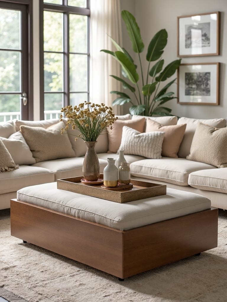 clutter concealing multi functional storage solutions