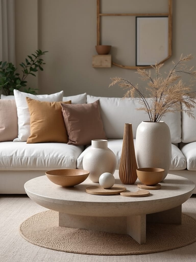 engaging balanced harmonious geometric decor