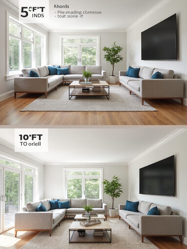 functional comfortable living room layout