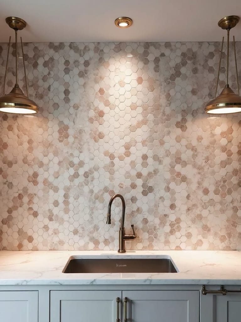 geometric precious materials luxurious art