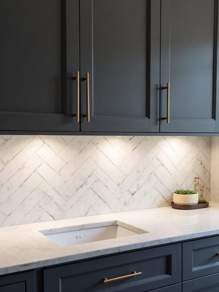 geometric precision timeless chevron design