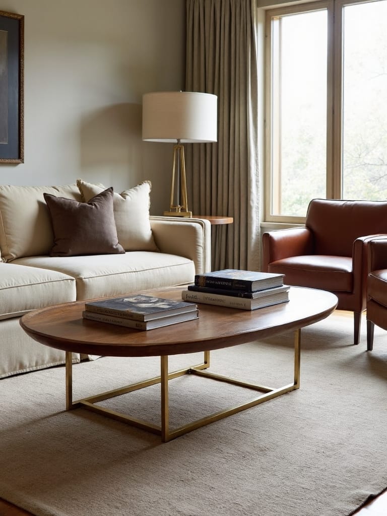 ideal coffee table shape selection