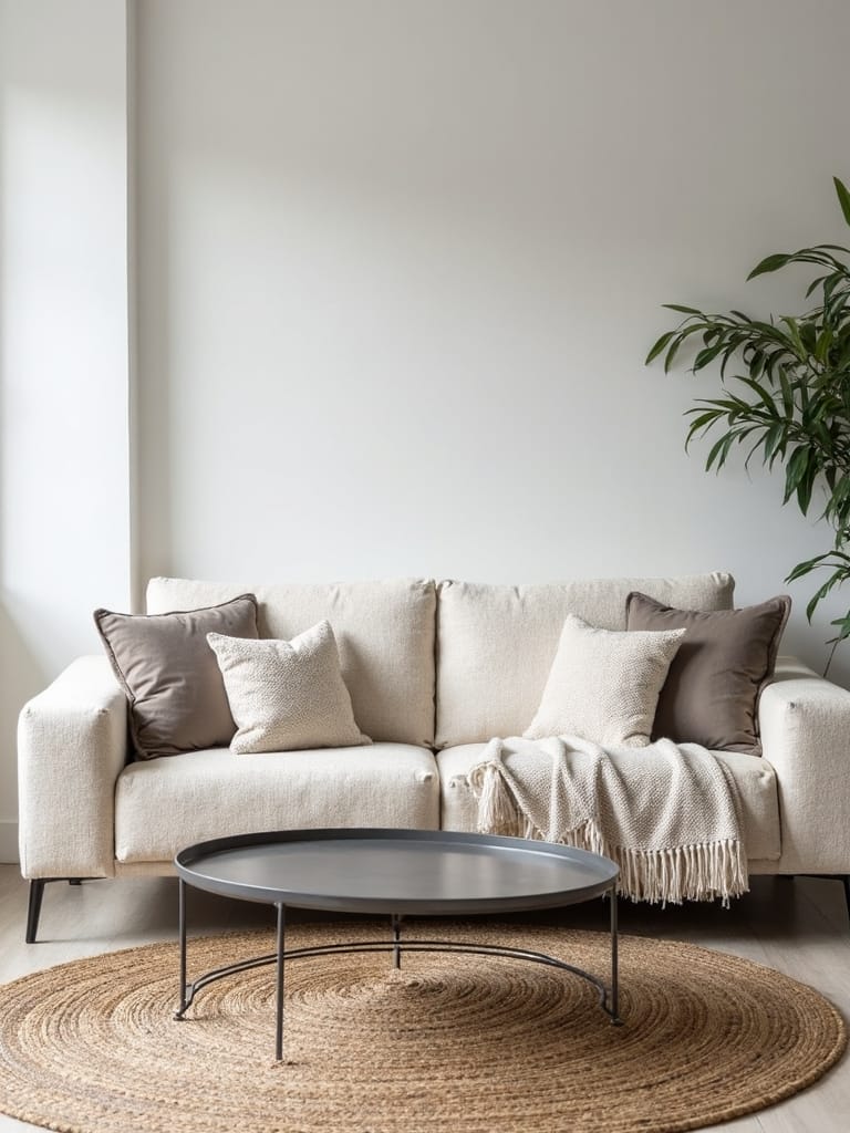 layered textures visually elevate minimalism