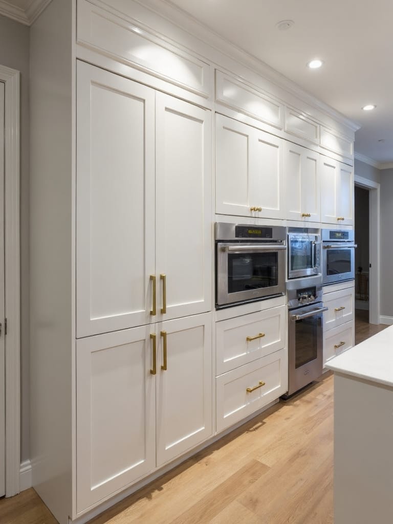 maximize storage showcase kitchenware custom built elegance