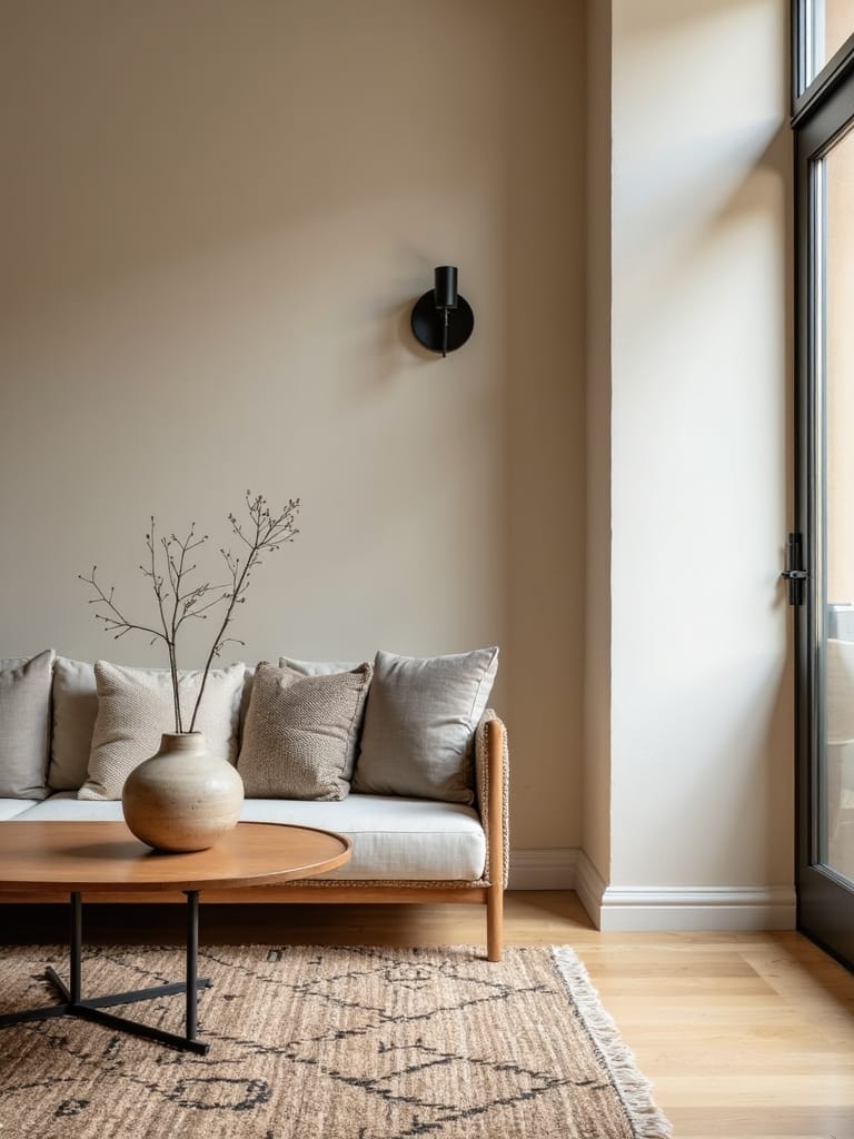 minimalist artisanal organic geometric interplay