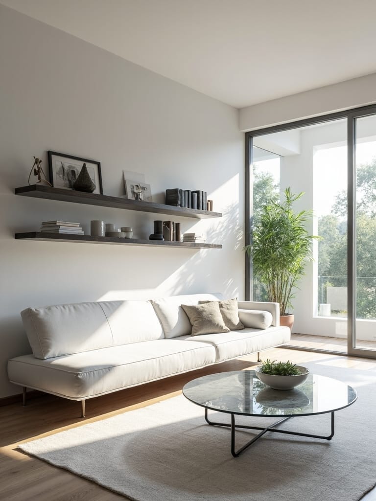 minimalist floating levitating furniture flow