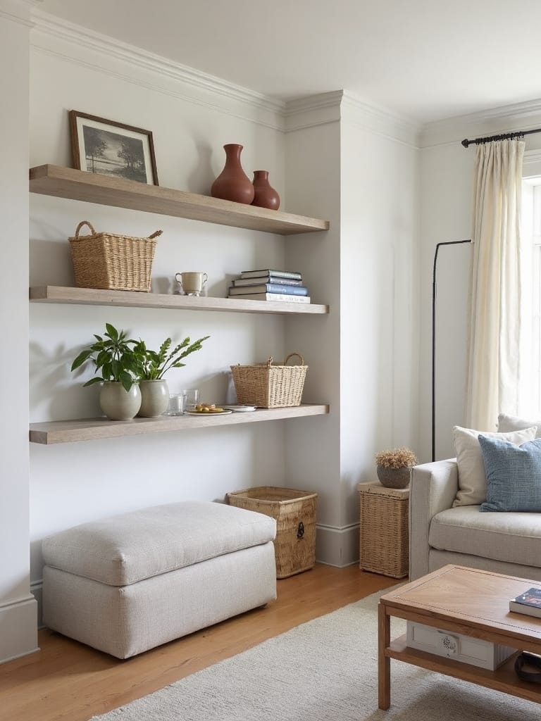 minimalist living multi functional storage solutions