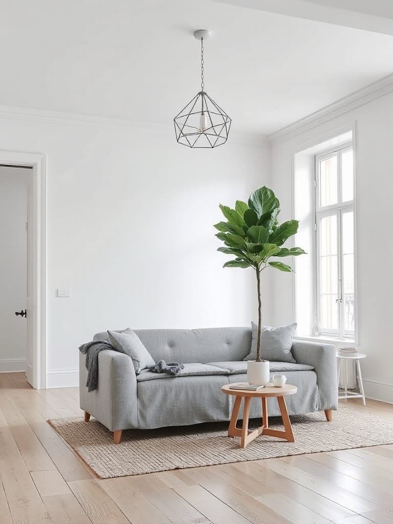 minimalist nordic living room elegance