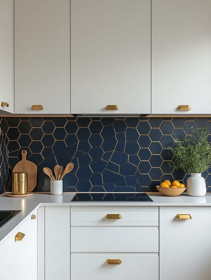 modern kitchen wall tiles