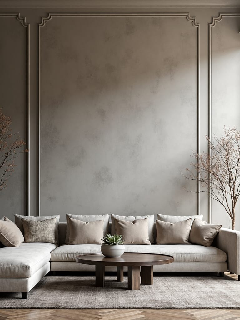 refined understated serene monochromatic