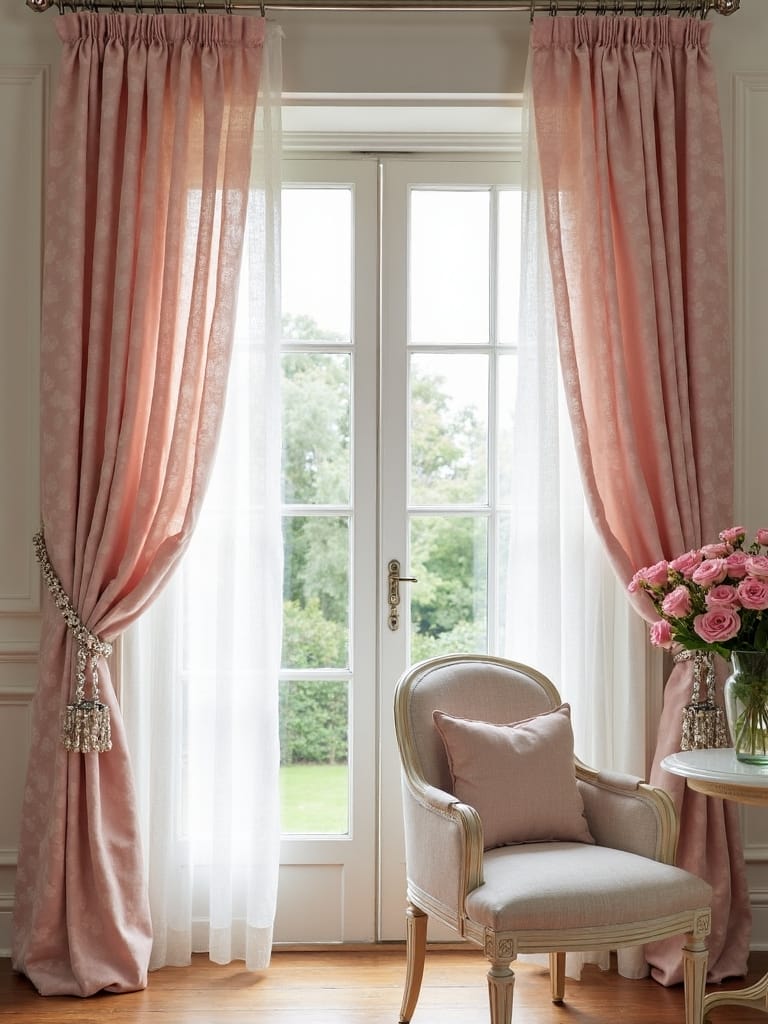 romantic floral decor for living room