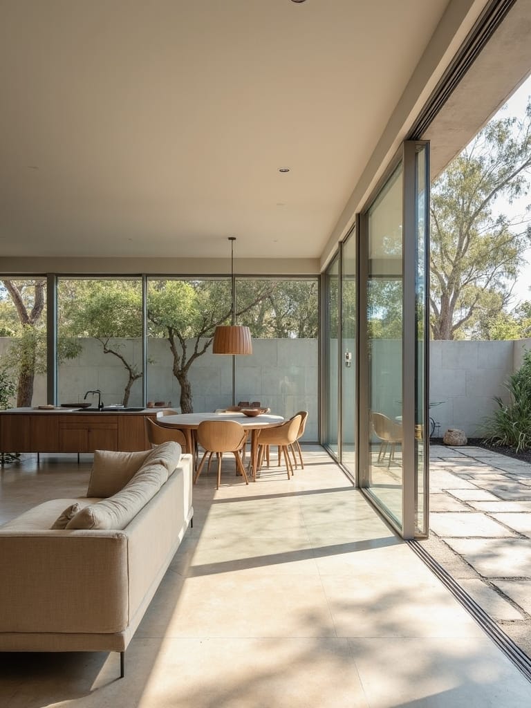 seamless indoor outdoor living experience