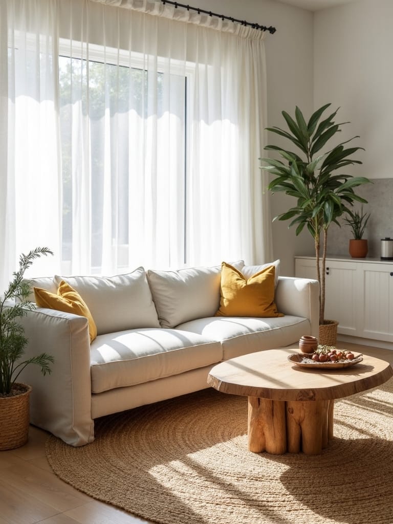 serene layered natural minimalist