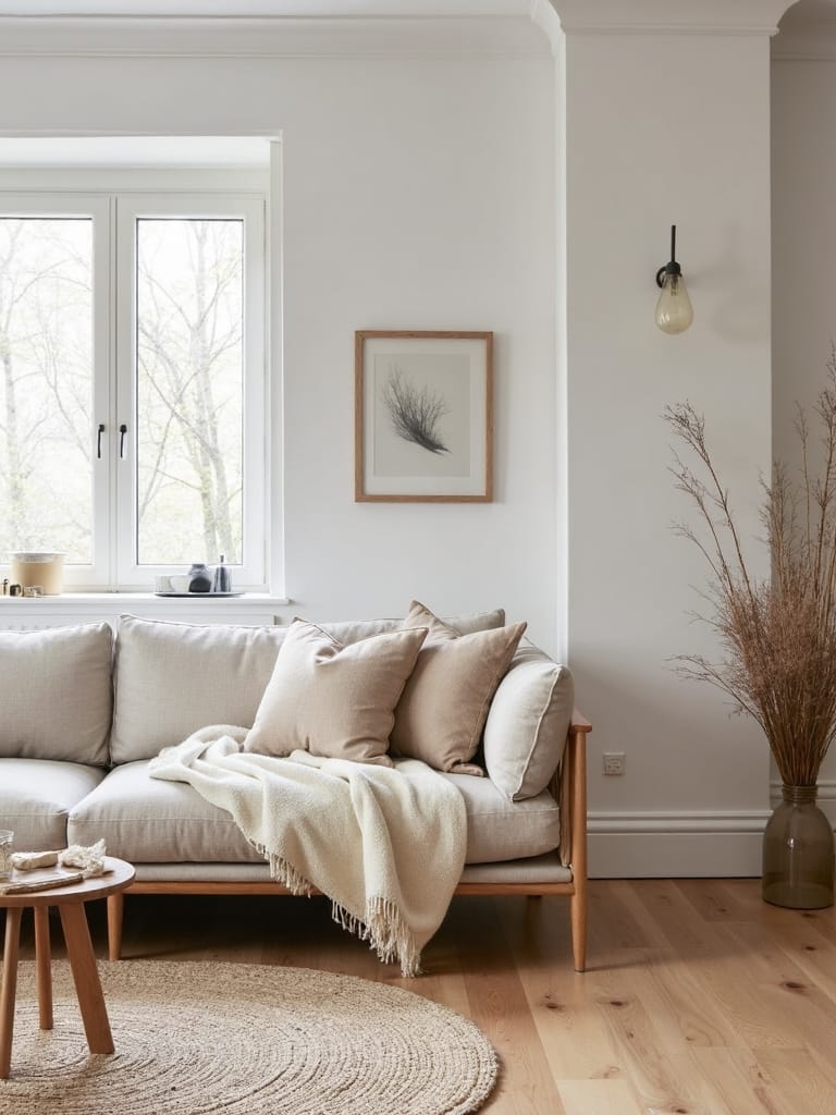 serene minimalist textured nature inspired