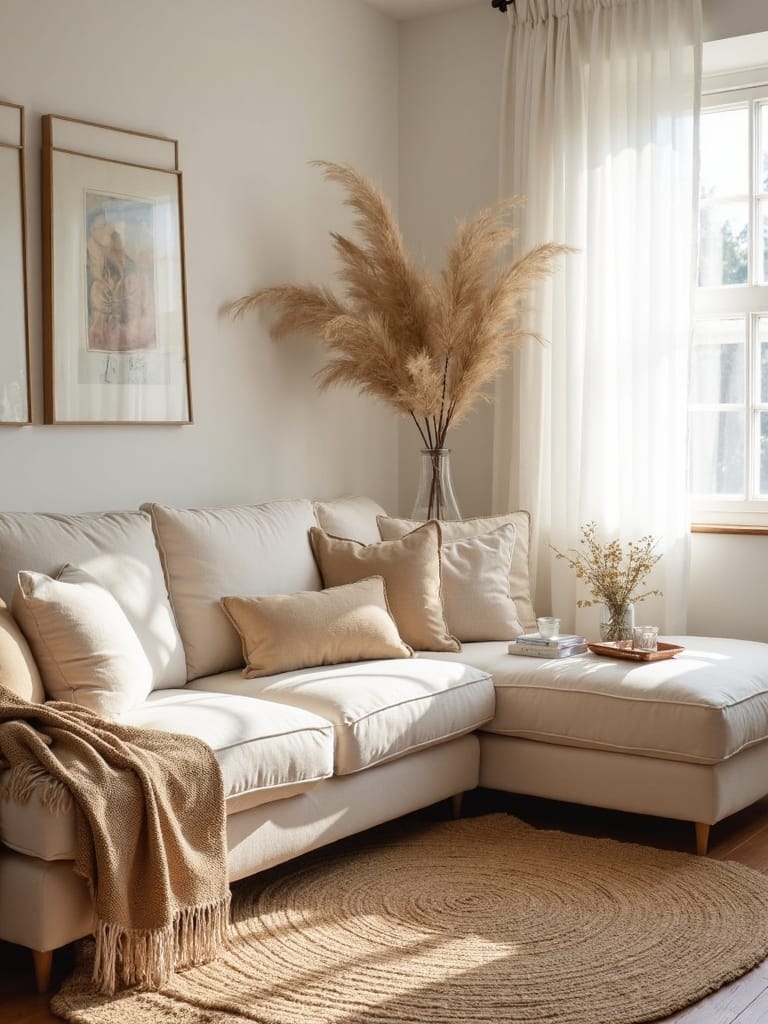 soft warm balanced minimalist